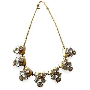 J. CREW Crystal Stone Necklace
